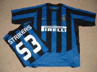 Italy FC Internazionale Milano Nike XL 53 Soccer Jersey  