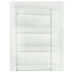  Closetmaid #8033 4Shelf 18WHT Wall Rack