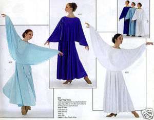 Blue Liturgical Praise Church Dance Dress 232 C L 14  