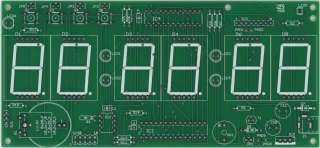 Segment Four Digit Real Time Clock (Date and Time) and Temperature 