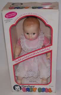 Gerber Baby Doll 17 Rolling eyes side to side Vintage  