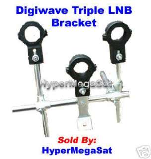 LNB Bracket Satellite Dish LNB / Triple LNB Mount  