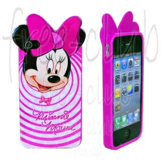Disney Minnie Mouse Circle Case Cover for iPhone 4/4S  