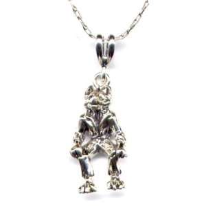   Werewolf Chain Necklace Sterling Silver Jewelry Halloween Costume Sale