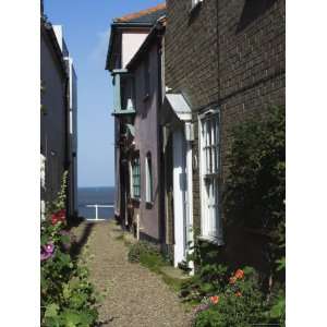  Cottages and Sea, Southwold, Suffolk, England, United 