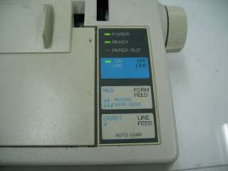 Beckman P70RA Dot Matrix Printer Form Feed  