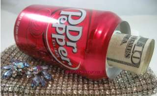 New Dr. Pepper Soda Stash Can Diversion Safe 4Valuables  