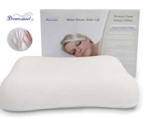 Memory Foam Face Comfort Contour Cervical Bed Pillow 609207283607 