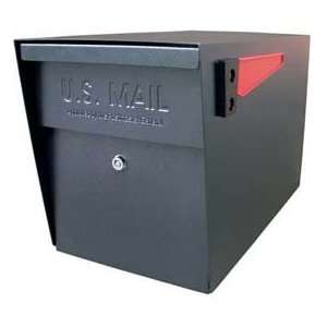    Mail Boss Locking Security Curbside Mailbox Black