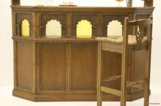 Wood Bros Old Charm Drinks Bar With Canopy  Fabulous Statement Bar for 
