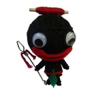  String Voodoo Doll Keychain Dark Hunter Brainy Doll Series 