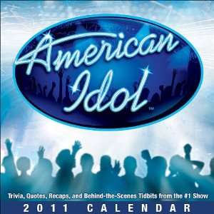  American Idol 2011 Day to Day Calendar