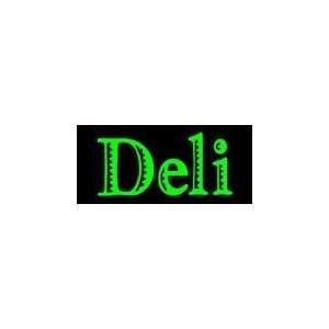  Deli Simulated Neon Sign 12 x 27