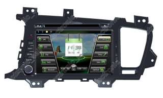 Stereo Radio Car CD DVD Player GPS Navigation For KIA Optima 2011 