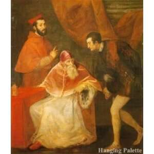   His Grandsons Ottavio and Cardinal Alessandro Farnese