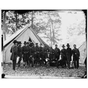   Va. Gen. Ambrose E. Burnside and staff; another view