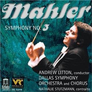 Mahler Symphony No. 3 by Gustav Mahler, Andrew Litton, Dallas 