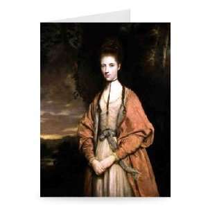 Anne Seymour Damer (1749 1828), 1773 (oil on   Greeting Card (Pack 