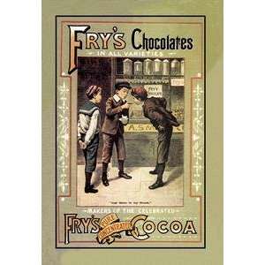  Vintage Art Frys Chocolates   01589 6