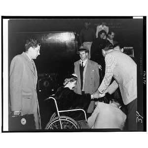  Barbara Hutton, seated in wheelchair, 1954,Bert Morgan 