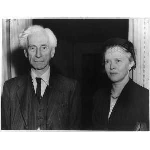  Bertrand Russell,Earl,1872 1970,Edith Finch Russell