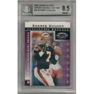  2000 Donruss Boomer Esiason Pref Graded 8.5 NM Sports 