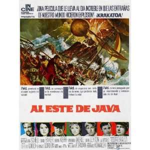   Java Poster Spanish B 27x40 Maximilian Schell Diane Baker Brian Keith