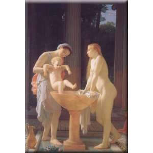   The Bath 11x16 Streched Canvas Art by Gleyre, Charles