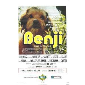   Movie 27x40 Benji Peter Breck Christopher Connelly
