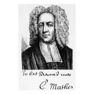 Cotton Mather Premium Poster Print, 18x24