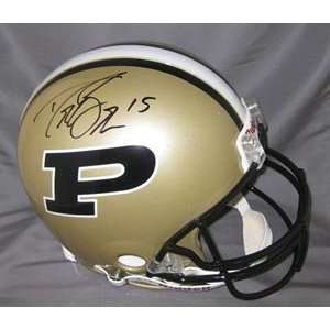 Drew Brees Signed Purdue Boilermakers Proline Helmet