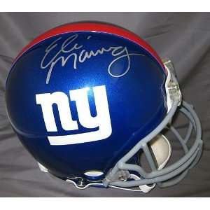 Eli Manning Hand Signed Autographed New York Giants Full Size Riddell 