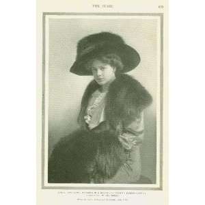  1911 Print Actress Ethel Barrymore 