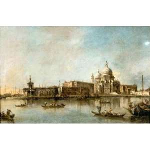 Hand Made Oil Reproduction   Francesco Lazzaro Guardi   24 x 16 inches 