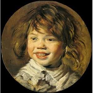 FRAMED oil paintings   Frans Hals   24 x 24 inches   Laughing Child