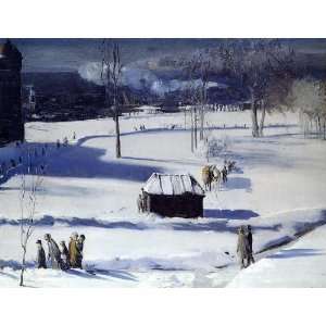 FRAMED oil paintings   George Wesley Bellows   24 x 18 inches   Blue 