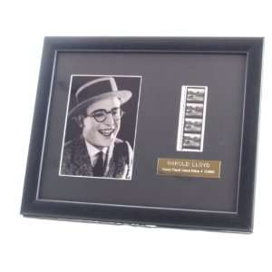 Harold Lloyd Framed Film Cells Plaque   10.25 X 9.25   Limited to 