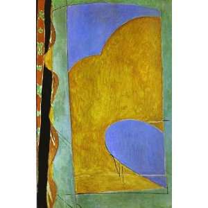 FRAMED oil paintings   Henri Matisse   32 x 48 inches   Yellow Curtain