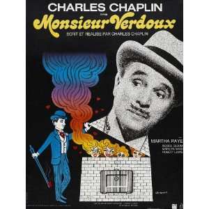   27x40 Charlie Chaplin Martha Raye Isobel Elsom