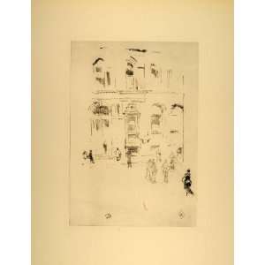  1914 James M. Whistler Victoria Club London Lithograph 