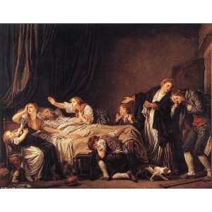 FRAMED oil paintings   Jean Baptiste Greuze   24 x 18 inches   The 