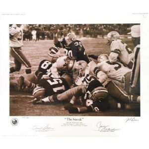  Bart Starr and Jerry Kramer Green Bay Packers The Sneak 