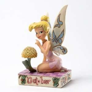  2010 Jim Shore Disney, OCTOBER Tinker Bell Figure Kitchen 