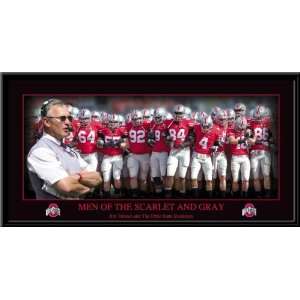  Ohio State Buckeyes   Jim Tressel   OSU Team   Sm   Framed 