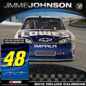 Jimmie Johnson Deluxe 2012 Wall Calendar