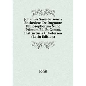   Ed. Et Comm. Instructus a C. Petersen (Latin Edition) John Books