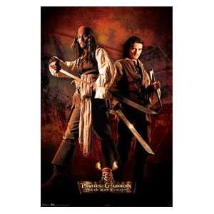  Pirates of the Caribbean Johnny Depp and Orlando Bloom 