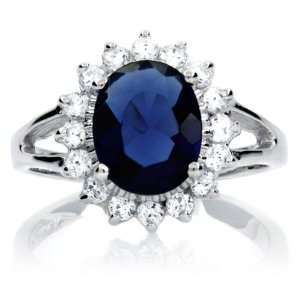  Inspired Kate Middleton Ring Sterling Silver .925 
