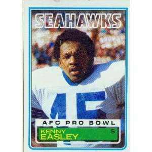  1983 Topps #384 Kenny Easley RC   Seattle Seahawks (RC 