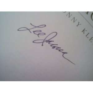  Iacocca, Lee Talking Straight 1988 Book Signed Autograph 